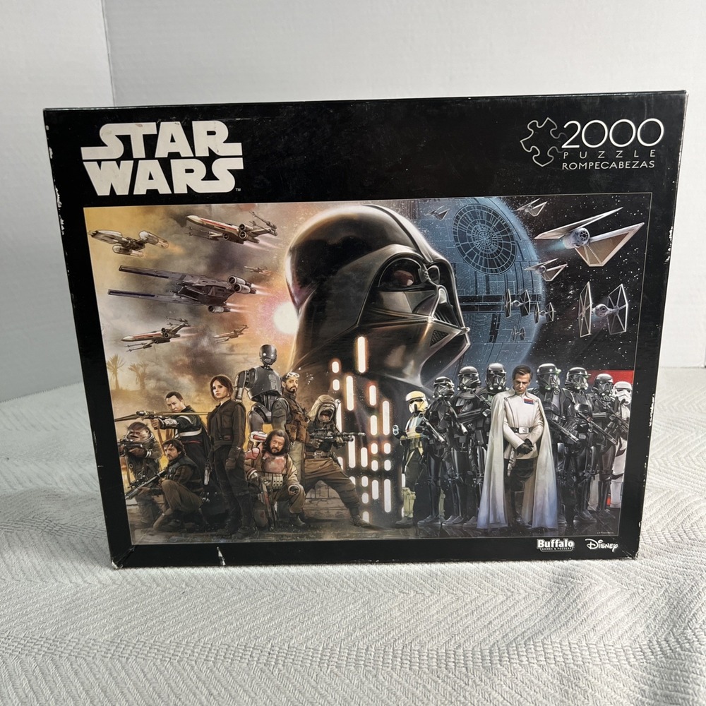 Star Wars Rogue One 2000 Piece Jigsaw Puzzle NEW SEALED Disney Buffalo